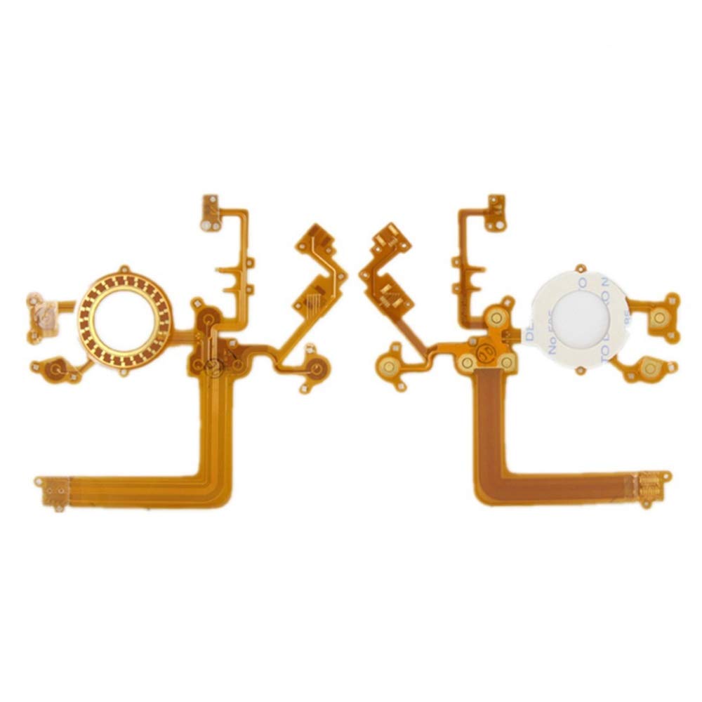New Rear Back Button Flex Cable Ribbon Board With Socket Repair For Canon EOS 60D Camera (With Socket)