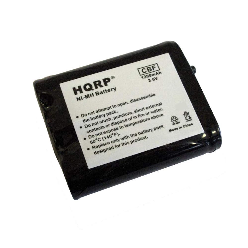 HQRP Phone Battery Compatible with Panasonic KX-TG2267S KX-TG2287 KX-TG2700S KX-TG2730 KX-TG2730CS KX-TG2730S Cordless Telephone