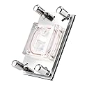 CPU Water Block 55x55mm Copper Base, 0.3mm Micro CPU Water Cooler, Water Block Water Cooling Block for AM2 / AM2 + / AM3 / AM3 + / AM4 / FM2 + CPU