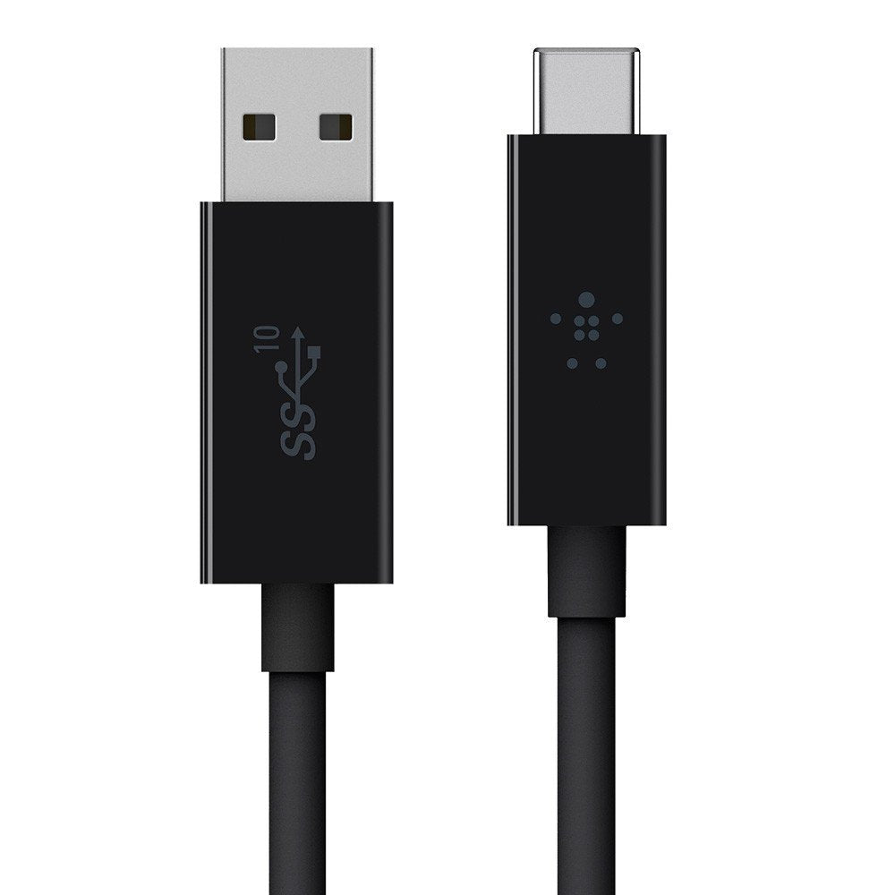 Belkin 3.1 USB A To USB C Cable Compatible W/ Thunderbolt 3 - USB C Cable For Macbook Pro, Galaxy & More - Data Transfer Up To 10gbps - For USB C