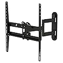 AVF Full Motion Long Extension TV Wall Mount for Most 25" to 55" in Black