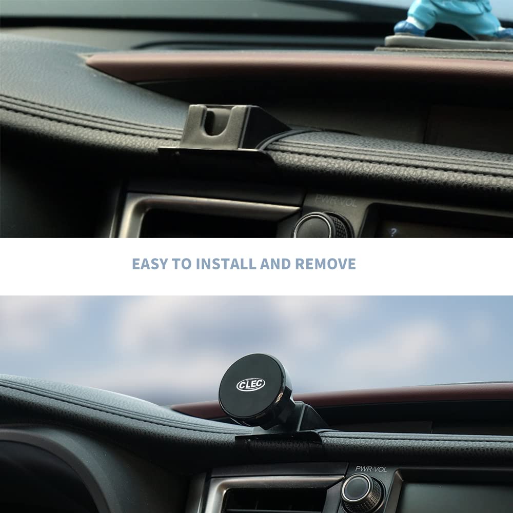 KUCOK Car Phone Holder Mount Magnetic Fit for Toyota Highlander 2014 2015 2016 2017 2018 2019,Custom Fit for Highlander Air Vent Cell Phone Stand