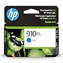 HP 910XL Cyan High-Yield Ink Cartridge | Works with OfficeJet 8010, 8020, Pro 8020, 8030 | Eligible for Instant Ink | 3YL62AN