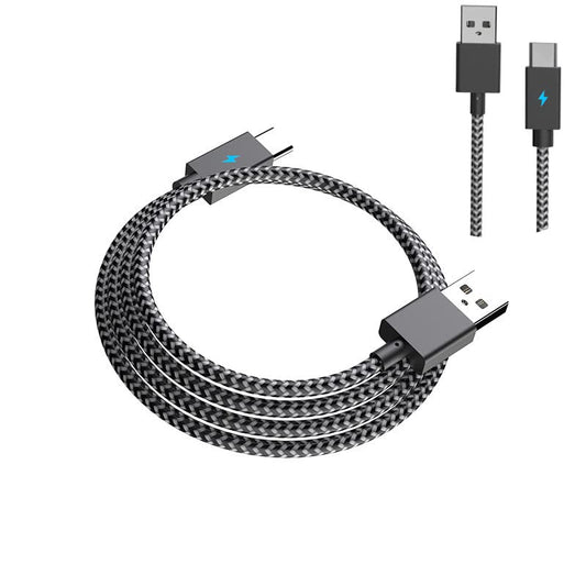 Gametown JMXLDS Type-C Charge Cord Charging Cable Date Cable for Xbox One Elite Series 2 Controller Switch Pro PS5 Controller