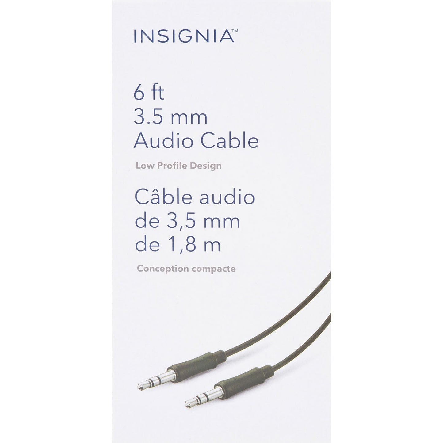 INSIGNIA Premium Audio Cables & Components - High-Fidelity Sound, Durable Materials, Compatible with Home Theater, Studio & Hi-Fi Systems (Powered