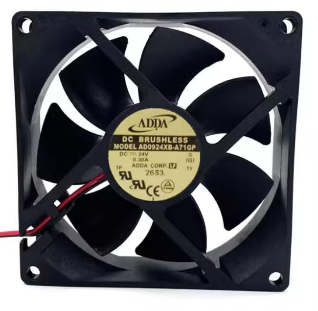 for AD0924XB-A71GP DC24V 0.30A 9CM 2-Wire Inverter Cooling Fan
