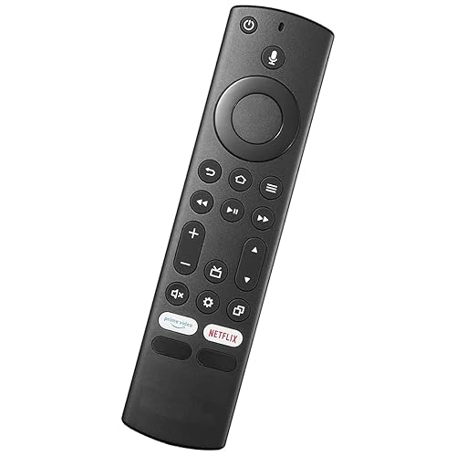 Replacement Voice Remote Control for Toshiba 43C350LU 50C350LU 55C350LU 65C350LU for Insignia NS-55F301NA22 NS-24F201NA23 NS-50F301NA24 32S350F