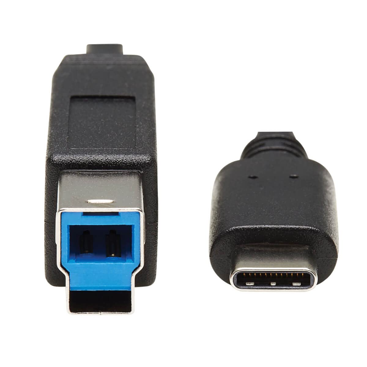 Tripp Lite USB C to USB Type B Cable USB Type C 3.1 Gen 2, 10 Gbps M/20In (U422-20N-G2)