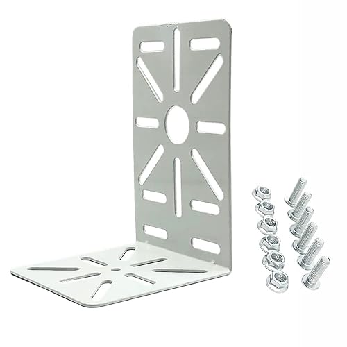 OwlCat L-Shape Dome Camera Bracket,Universal Wall Ceiling Mount Bracket for Security CCTV Hikvision Dome Camera, CCTV Security White 3026 0