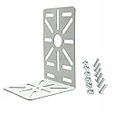 OwlCat L-Shape Dome Camera Bracket,Universal Wall Ceiling Mount Bracket for Security CCTV Hikvision Dome Camera, CCTV Security White 3026 0