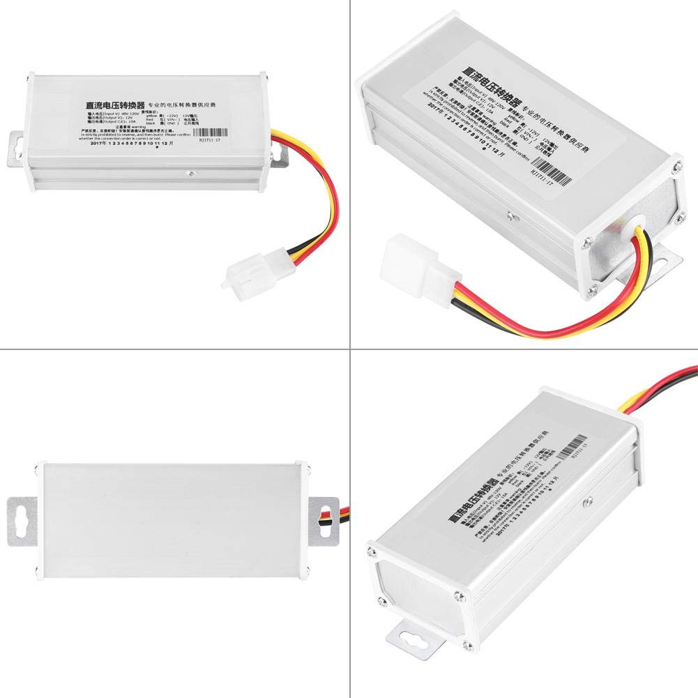 DC Converter 48V-120V to 12V, DC to DC Step Down Power Supply Converter 15A 180W DC to DC Voltage Converter Module