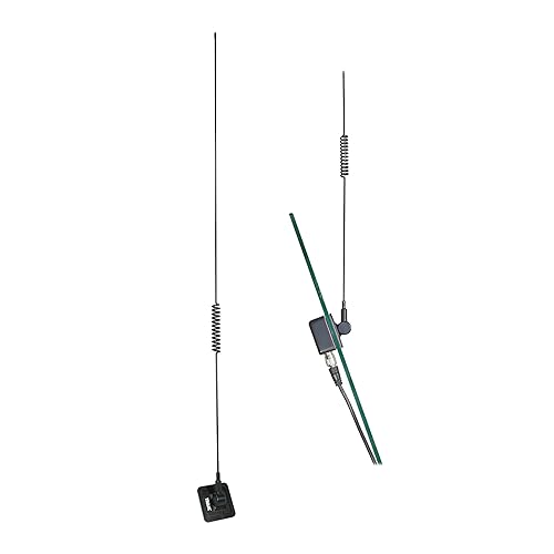 Tram 1199 25 MHz to 1,300 MHz Scanner Glass-Mount Antenna with RG58/U Cable and BNC Connector