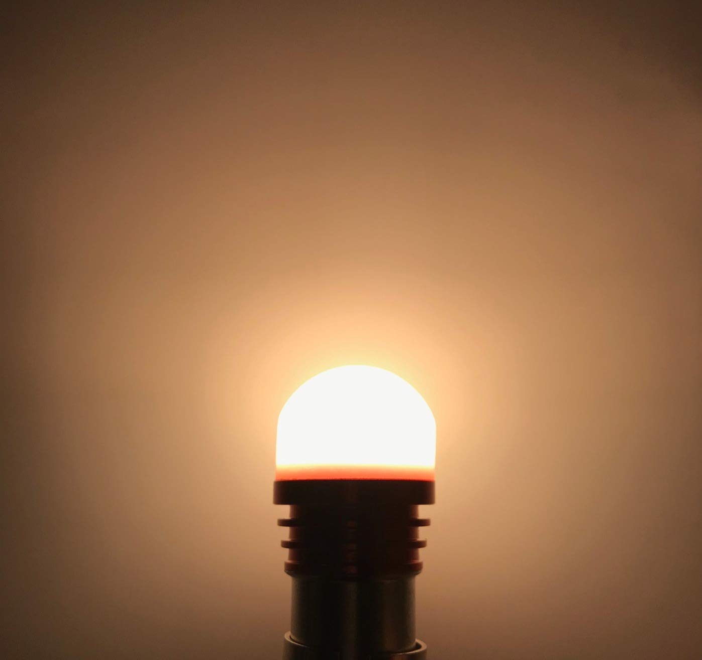 #1308#1309 28VDC Miniature Bulb LED Replacement | Base: SC Bayonet Ba15S | Lamp Shape: B6 | Voltage: 28VDC (Warm White)