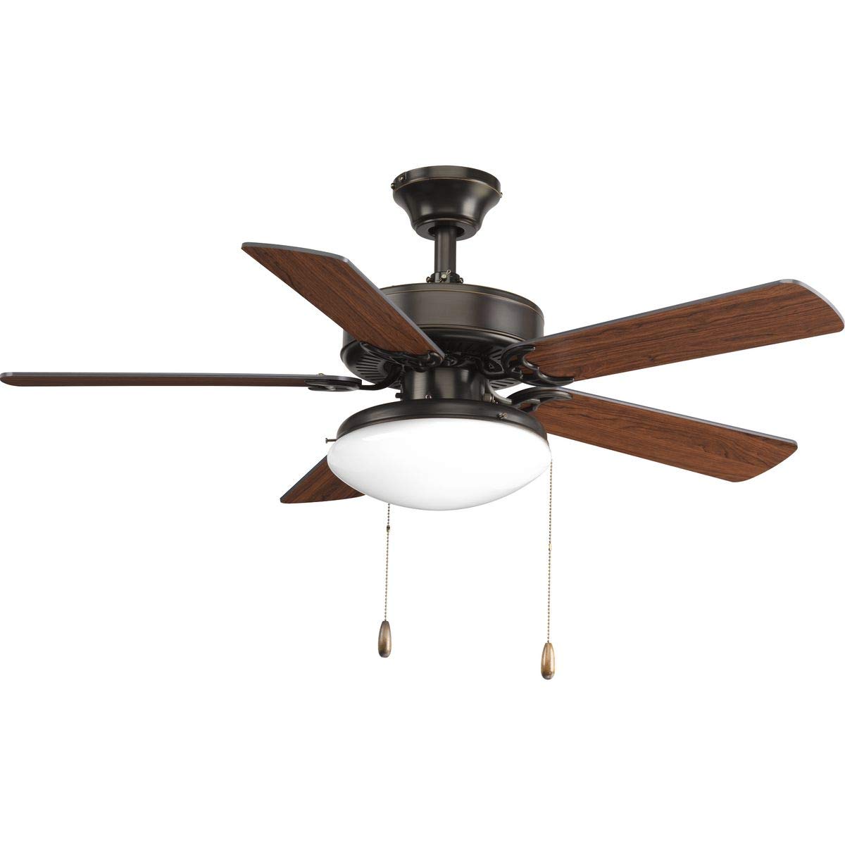 Progress Lighting AirPro 10.5" Ceiling Fan Light Kit, Antique Bronze
