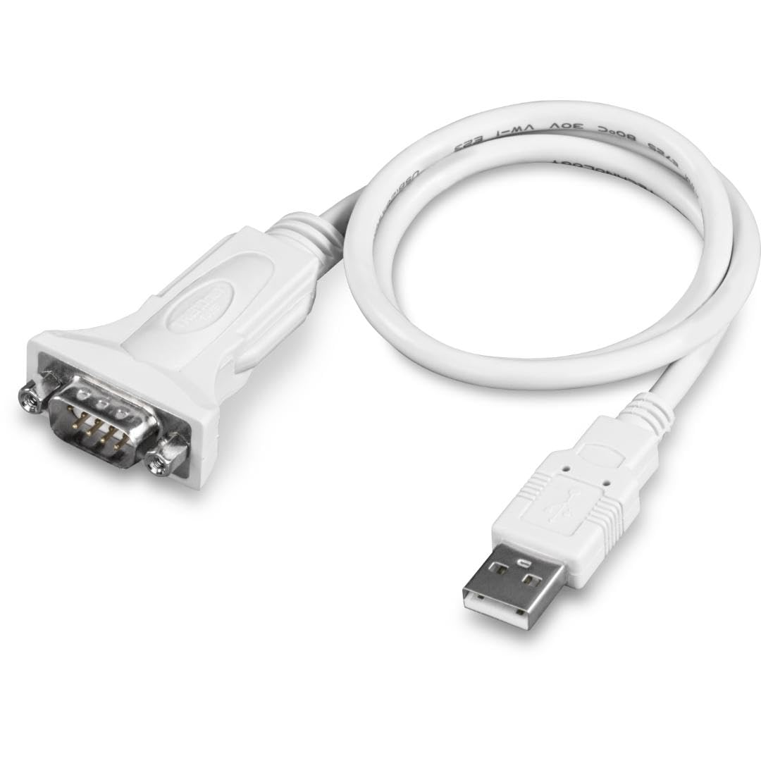 TRENDnet USB to Serial 9-Pin Converter Cable, TU-S9, USB to RS232 Serial Adapter, Supports Windows & Mac, 64cm (25 in.) Cable Length, NDAA Compliant