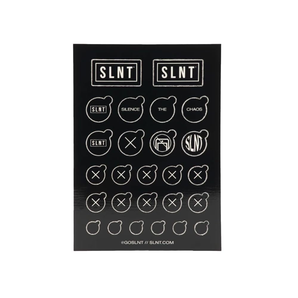 SLNT Privacy Stickers for Camera - Reusable Camera Stickers for Phones, Laptops, Tablets & Computer Webcams, Blackout Camera Covers