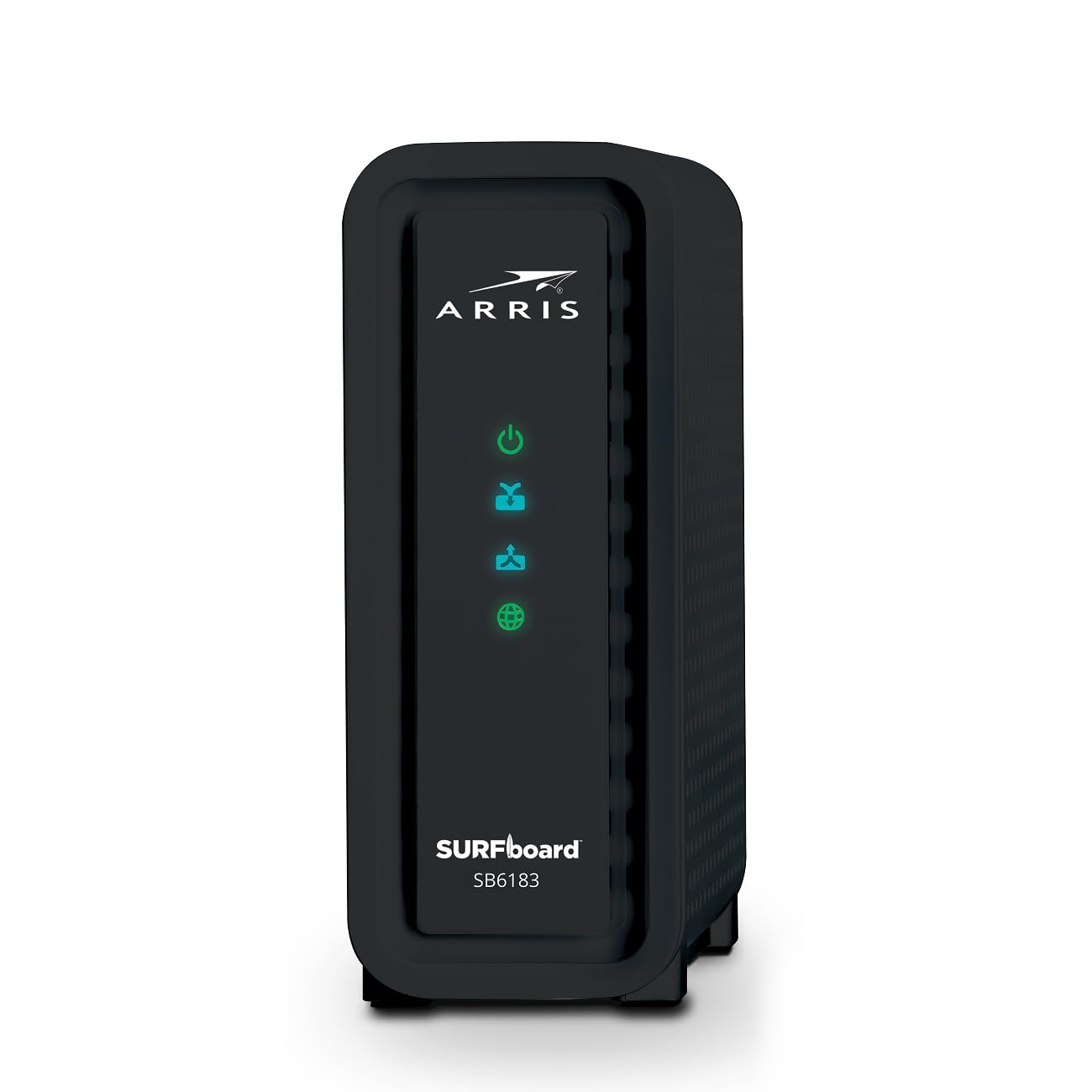ARRIS (SB6183) -Cable Modem - Fast DOCSIS 3.0 16x4 Gigabit, [Check with your provider for compatibility], 1 Gbps Port, 400 Mbps Max Internet Speed, 2