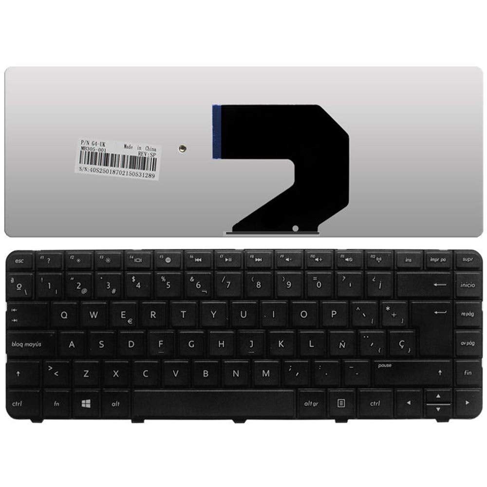 Laptop Replacement Keyboard Fit HP Pavilion G4-1000 G4-1100 G4-1200 G4-1300 MB305-001 (Spanish Layout)