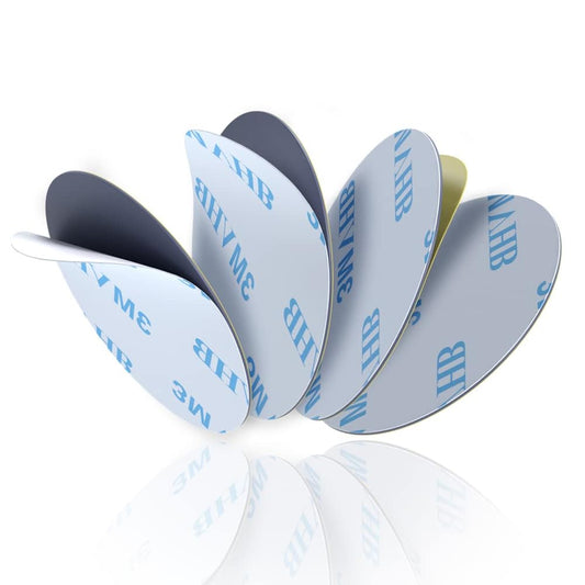 Sticky Mounting Circle Dots - 1.38" Double-Sided Adhesive Pads, Pack of 4 - Made with Tape Secure Phone Holder Camera Stands Versatile Mounting