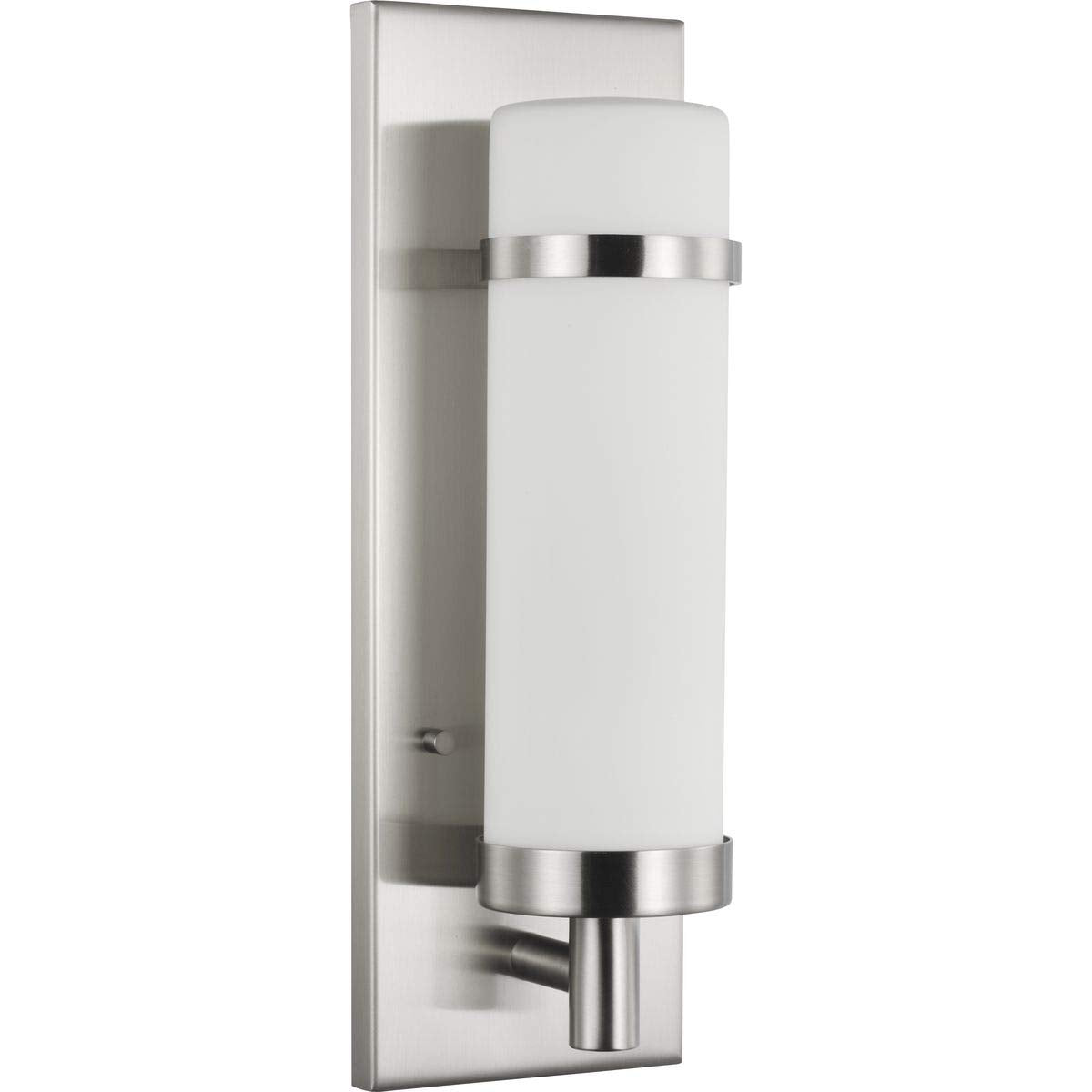 Progress Lighting Hartwick Collection Brushed Nickel One-Light Wall Sconce