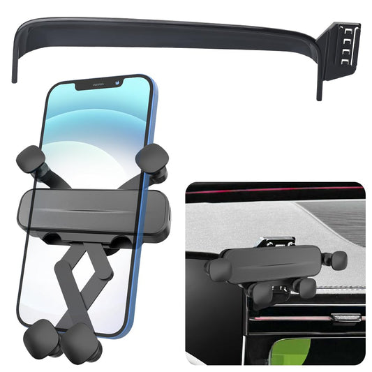 LUNQIN Car Phone Holder Mount for 2024 2025 Mercedes-Benz E Class E350 E450 Sedan Wagon Auto Accessories Navigation Screen Bracket Interior Decoration