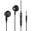 Wired Earbuds Noise Isolating In-Ear Headphones Earphones with Mic Volume Control 3.5mm Plug for Sports Workout Compatible with Cell Phones Android…