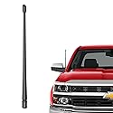 RYDONAIR Short Antenna Compatible with Chevy Silverado & GMC Sierra Trucks All Model Years, Internal Copper Coil for Enhanced Reception, 13 inches