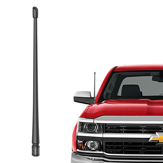 RYDONAIR Short Antenna Compatible with Chevy Silverado & GMC Sierra Trucks All Model Years, Internal Copper Coil for Enhanced Reception, 13 inches