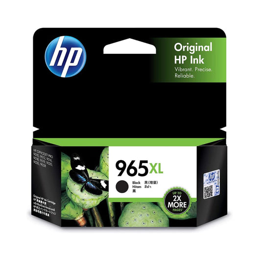 HP 965XL Ink Cartridges (6.8", 7500 Pcs, 2lbs, 12", 6.2", 9.8") - HP - Compatible with HP Printers - Black Ink - Refillable - Wide Printer