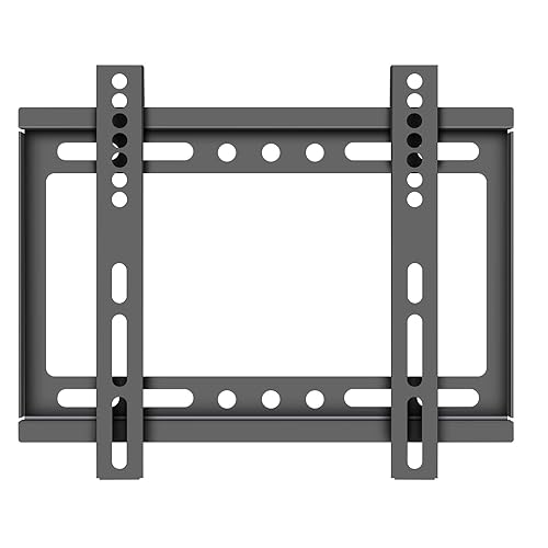 TV Wall Mount, Ultra Slim Articulating Heavy-Duty Bracket Fixed Low Profile for 20 22 24 32 39 40 14-42 inch LED OLED LCD Monitor Flat Screen Plasma