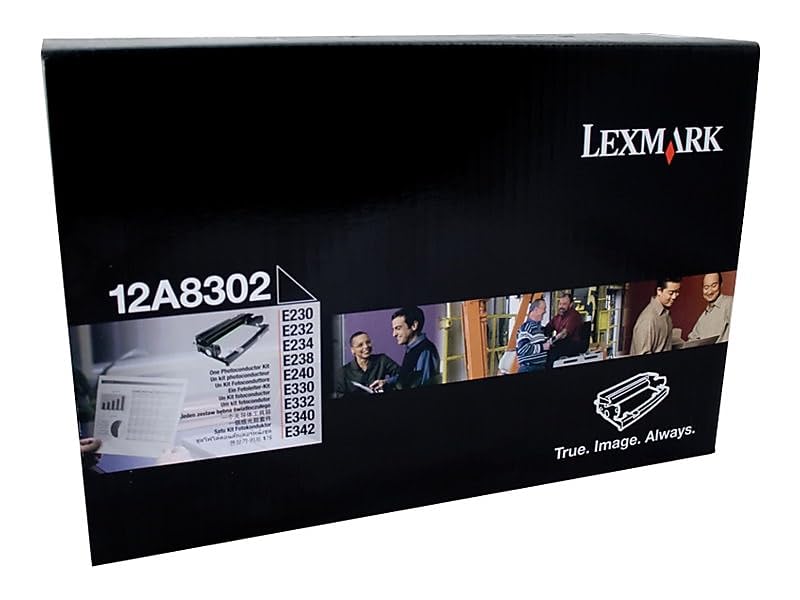 Lexmark 12A8302 Photoconductor Kit, Black - in Retail Packaging