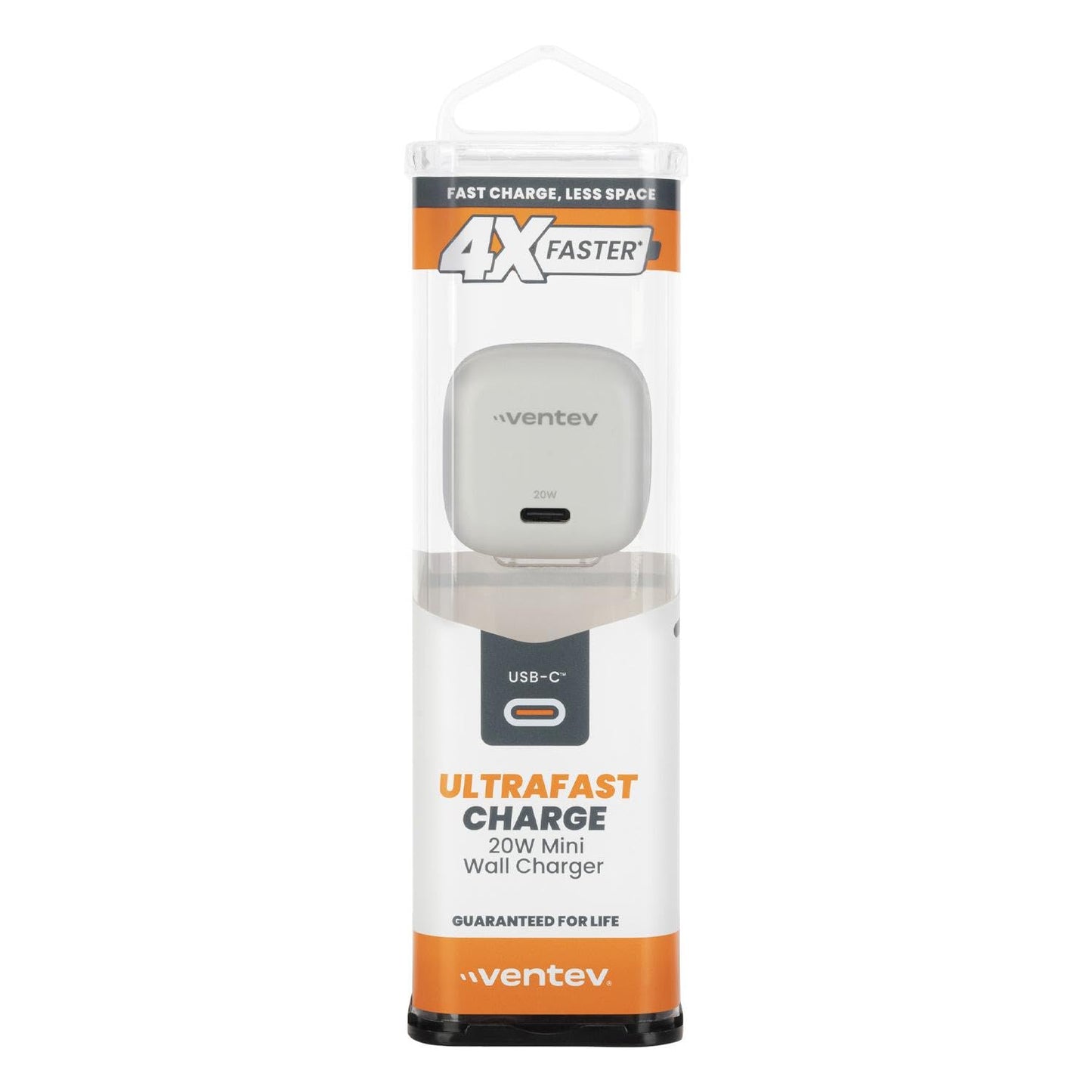 Ventev 20W ULTRAFAST USB C Universal Mini Wall Charger