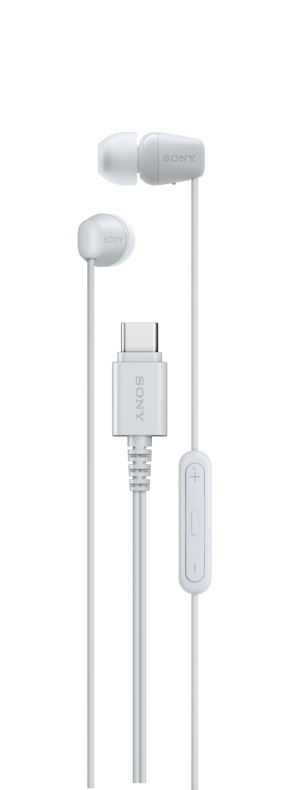 Sony IER-EX15C USB-C Plug, Wired in-Ear Headphones for iPhone and Android Phones, with Built-in Multi-Function Button, Volume and Mic Control