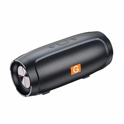 GOTFLYO Bluetooth Speaker, Portable Wireless Speaker for Family/Party/Outdoor/Beach, Electronics, Birthday Gifts, for Friends, Family (Black)
