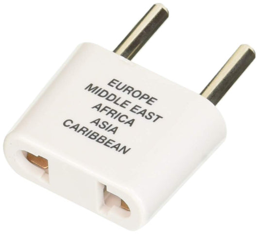 Conair Travel Plug Adapter, Universal Plug Adapters for Worldwide Travel by Travel Smart (Southern Europe, Middle East, Parts of Africa, Asia…