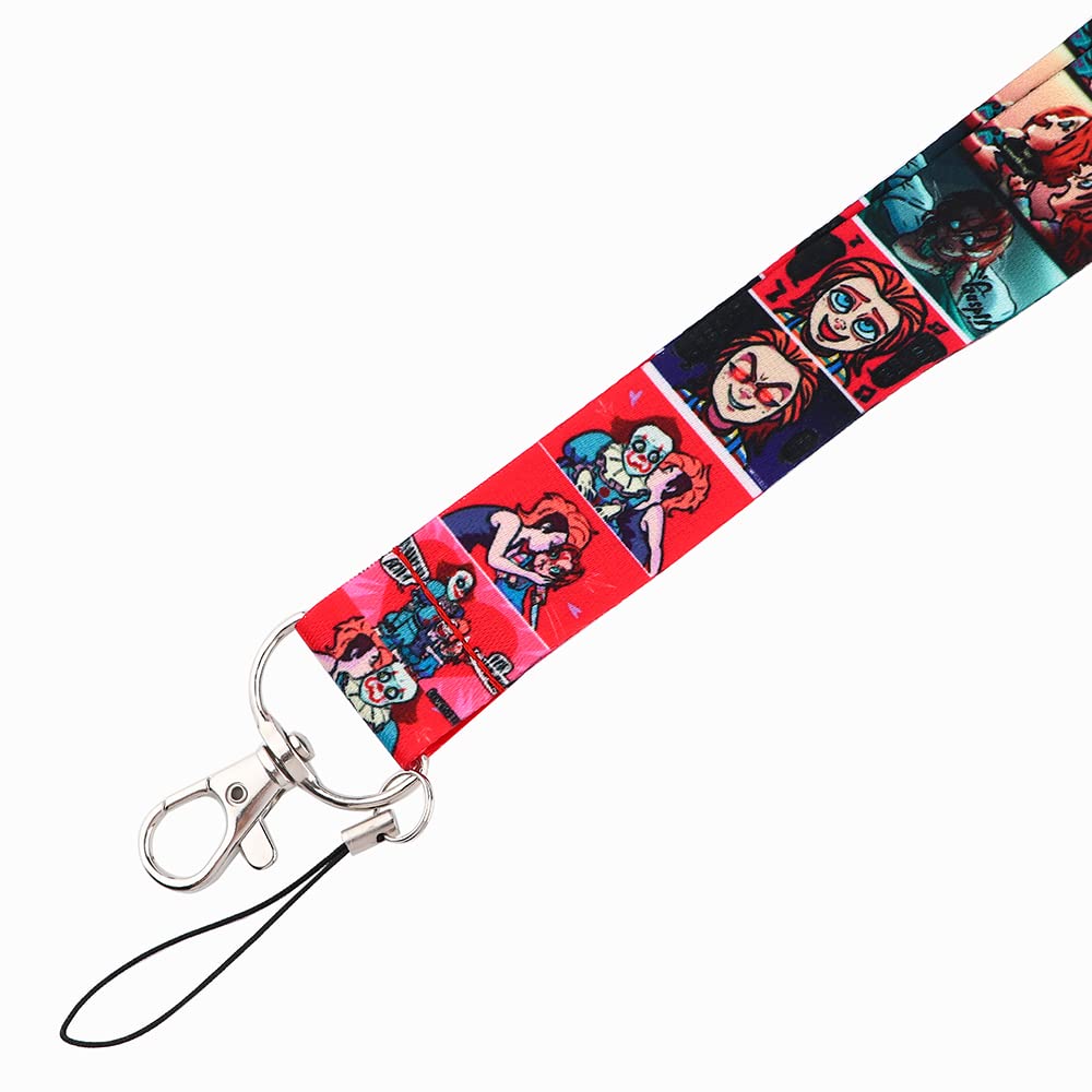 Chucky Child's Play Horror Movie 17.7" Neck Lanyard Keychain Holder ID Badge Mobile Phone Pin Strap by Pinstant
