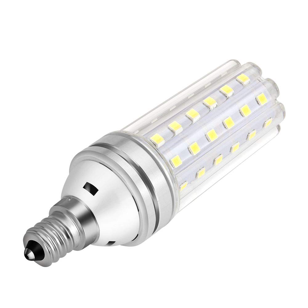 E12 Led Bulb 150 Watt Equivalent, 15W Led Candelabra Watt Light Bulbs 1500Lm Daylight White 6000k Led Chandelier Bulbs, Decorative Candle Base
