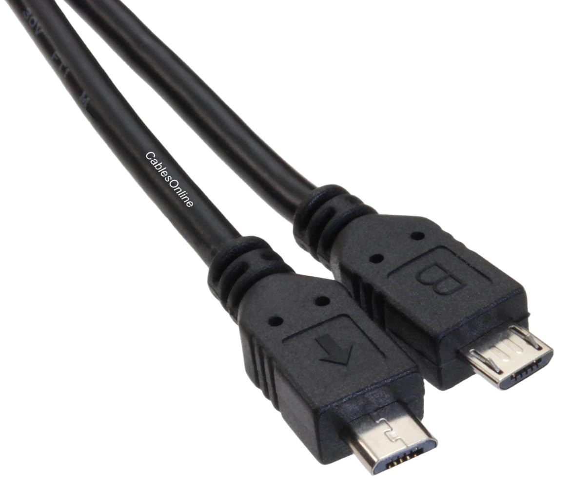 CablesOnline, 3ft USB Micro-B Male to USB Micro-B Male Cable, USB-MIC3