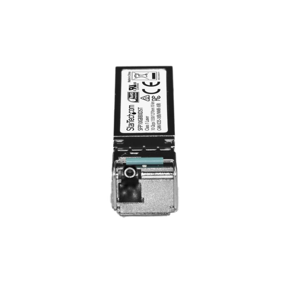 StarTech.com MSA Uncoded SFP+ Module - 10GBASE-BX - 10 Gigabit Ethernet BiDi Fiber Single Strand SFP+ Transceiver - LC 10km - MSA Compliant