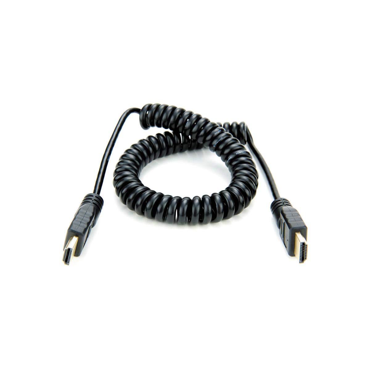 Atomos Coiled Full to Full HDMI Cable (50cm)(ATOMCAB011)