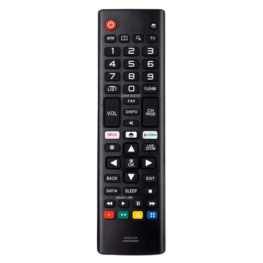AKB75375604 LG TV Remote Control Replacement for Smart TV - Easy Setup Remote, Streaming Shortcuts - Works with LG 4K, UHD, LED, OLED Smart HDTV