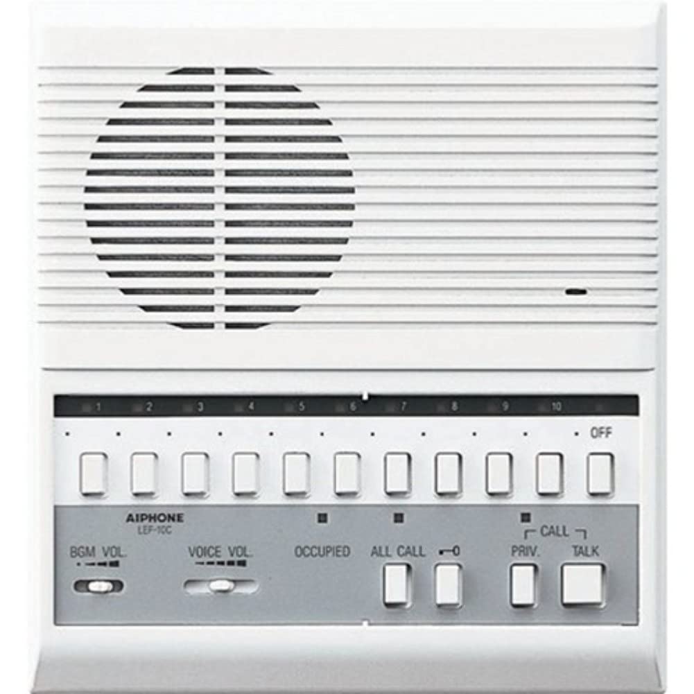 Aiphone LEF-10, 10-Call Master Station