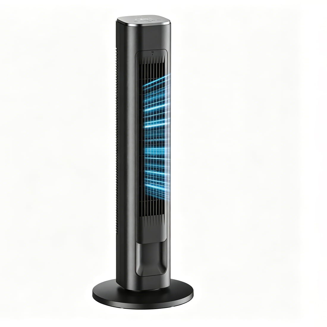 MORENTO 36-Inch Smart Tower Fan with Remote, 25ft/s Standing Fan with WiFi, App & Voice Control, 4 Modes, 4 Speeds, 12-Hour Timer, 90° Oscillating Fan