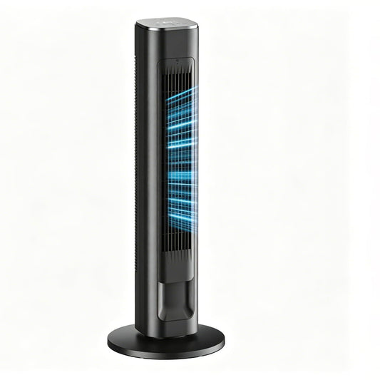 MORENTO 36-Inch Smart Tower Fan with Remote, 25ft/s Standing Fan with WiFi, App & Voice Control, 4 Modes, 4 Speeds, 12-Hour Timer, 90° Oscillating Fan