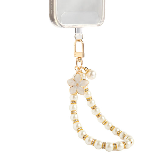 Fancy Beaded Cell Phone Wrist Strap, Hands-Free Cute Wristlet Chain Bracelet, Detachable Lanyard for iPhone, Samsung and Most Smartphones - Anti-Lost