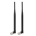 Bingfu Wireless Microphone Receiver Antenna UHF 400MHz-960MHz BNC Male Antenna (2-Pack) for Wireless Microphone System Mic Receiver Remote Digital