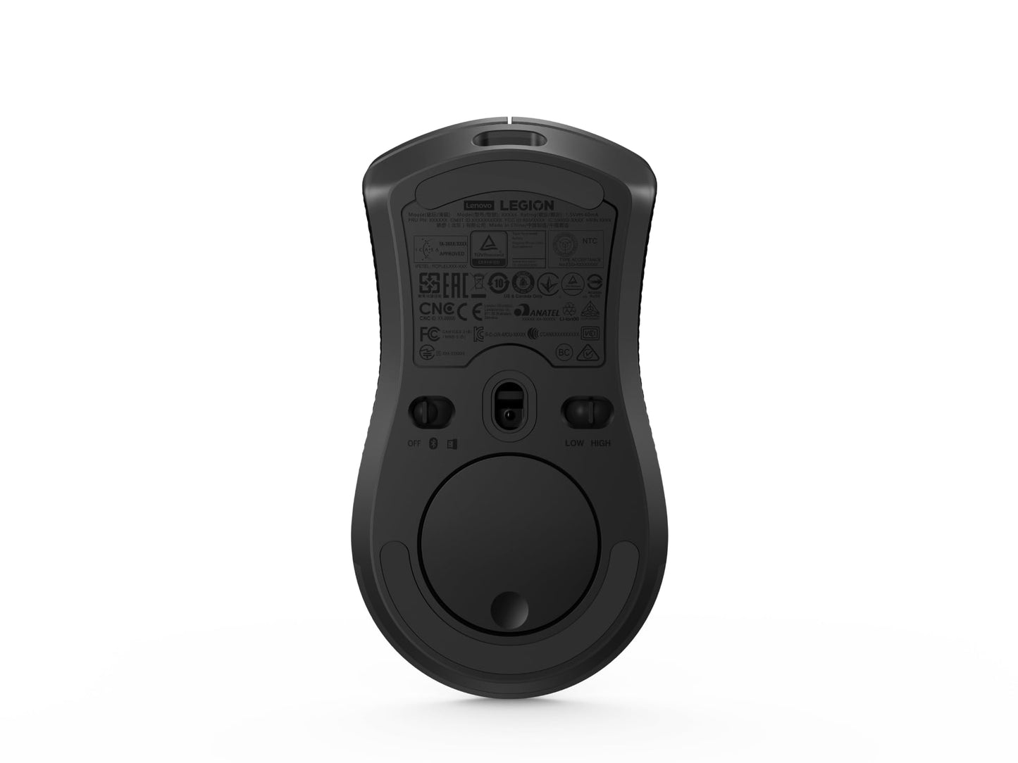 Lenovo Legion M600 RGB Wireless Gaming Mouse - 16,000 DPI, 9 Programmable Buttons, 200-Hour Battery Life, 50-Million Clicks Durability - Ambidextrous