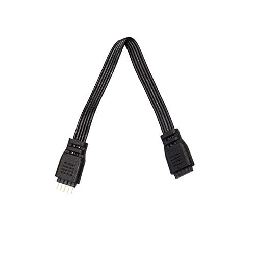 WAC Lighting LED-TC-IC36 Joiner Cable for InvisiLED 24V Tape Light, 36", Black
