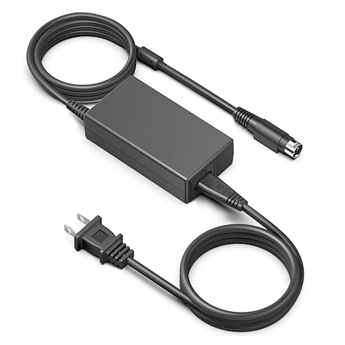HKY 24v (3-pin) Ac Dc Adapter Compatible with Epson POS Thermal POS ReadyPrint Thermal Receipt Printer (C31CD52062) Replacement Switching Power…