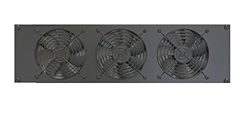 Coolerguys 3U Rackmount Cooling Kit (High Speed) - 19" Length - Server Rack Compatible